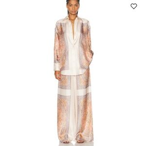 Zimmermann Blouse and Pant Set size 1